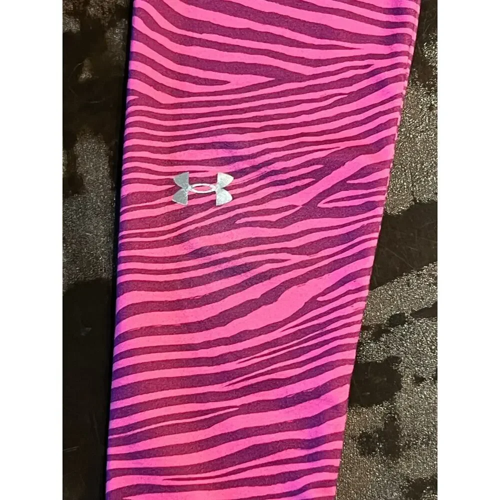 Under Armour Athletic Set Size 4 Heart Zebra Graphic